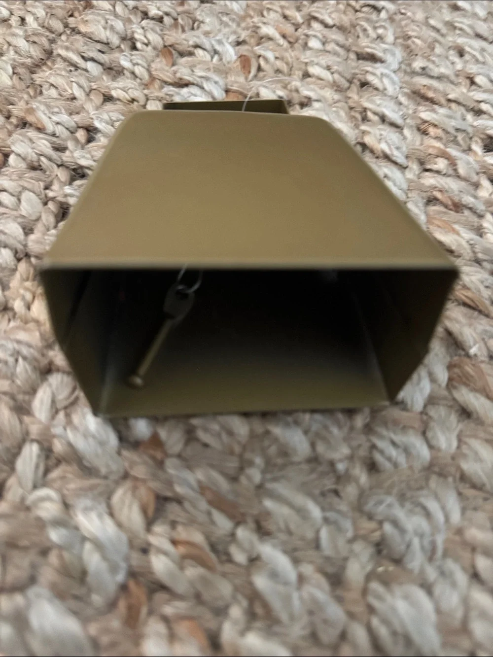 NEW Gold Metal Cowbell decor costume